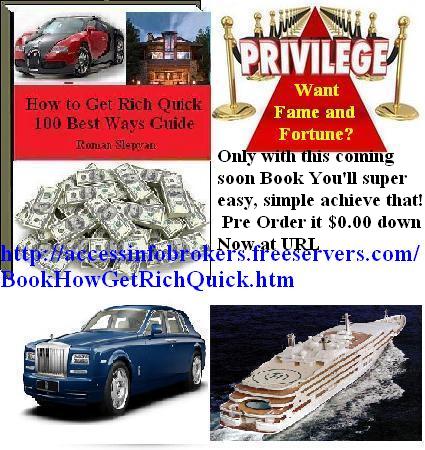 Book How Get Rich Quick Pre order