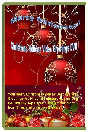 Christmas Holiday Video Greetings DVD