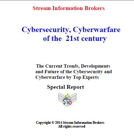 Special Report Cybersecurity Cyberwarfare