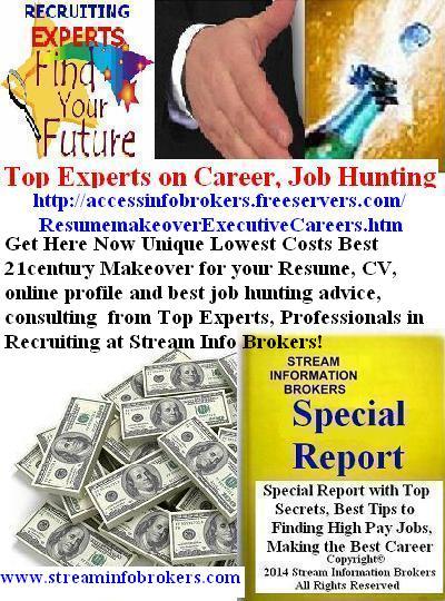 Top Experts on Career Job Hunting