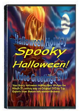 Halloween Holiday Video Greetings DVD