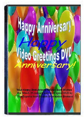 Happy Anniversary Video Greetings DVD