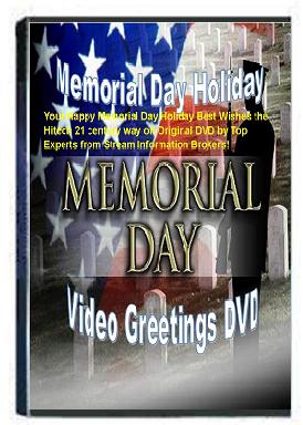 Memorial Holiday Video Greetings DVD